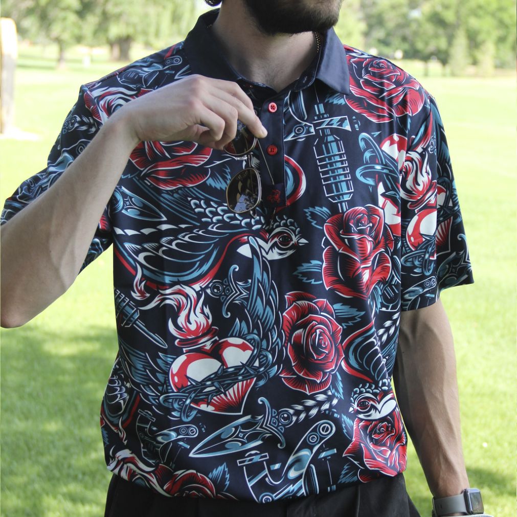 Ink'd Graphic Polo