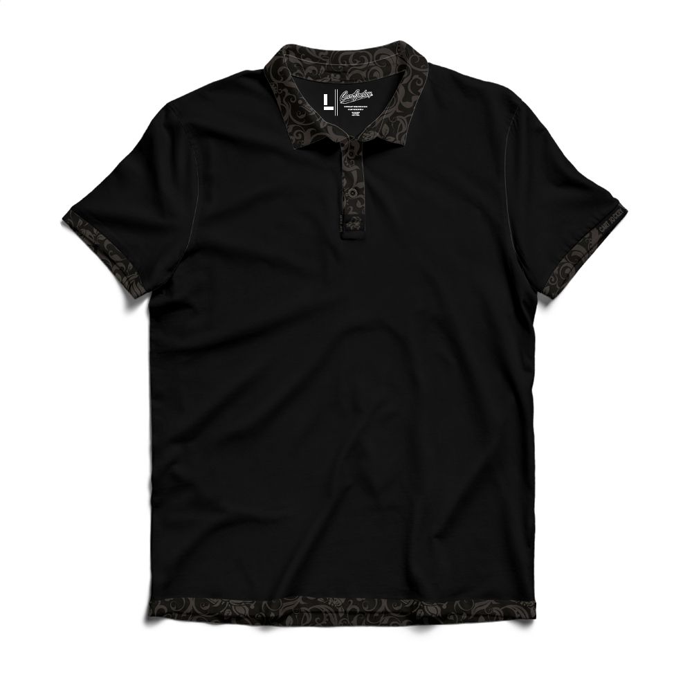The Midnight Vintage Graphic Polo