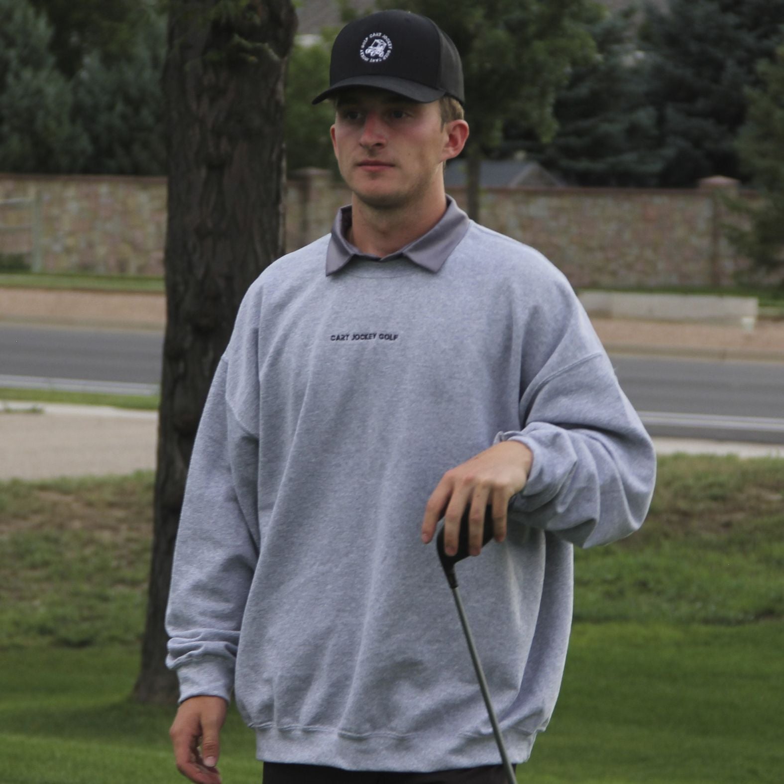 Golf hot sale crewneck sweater