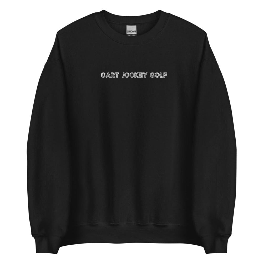 Black Simple Baroque Sweatshirt