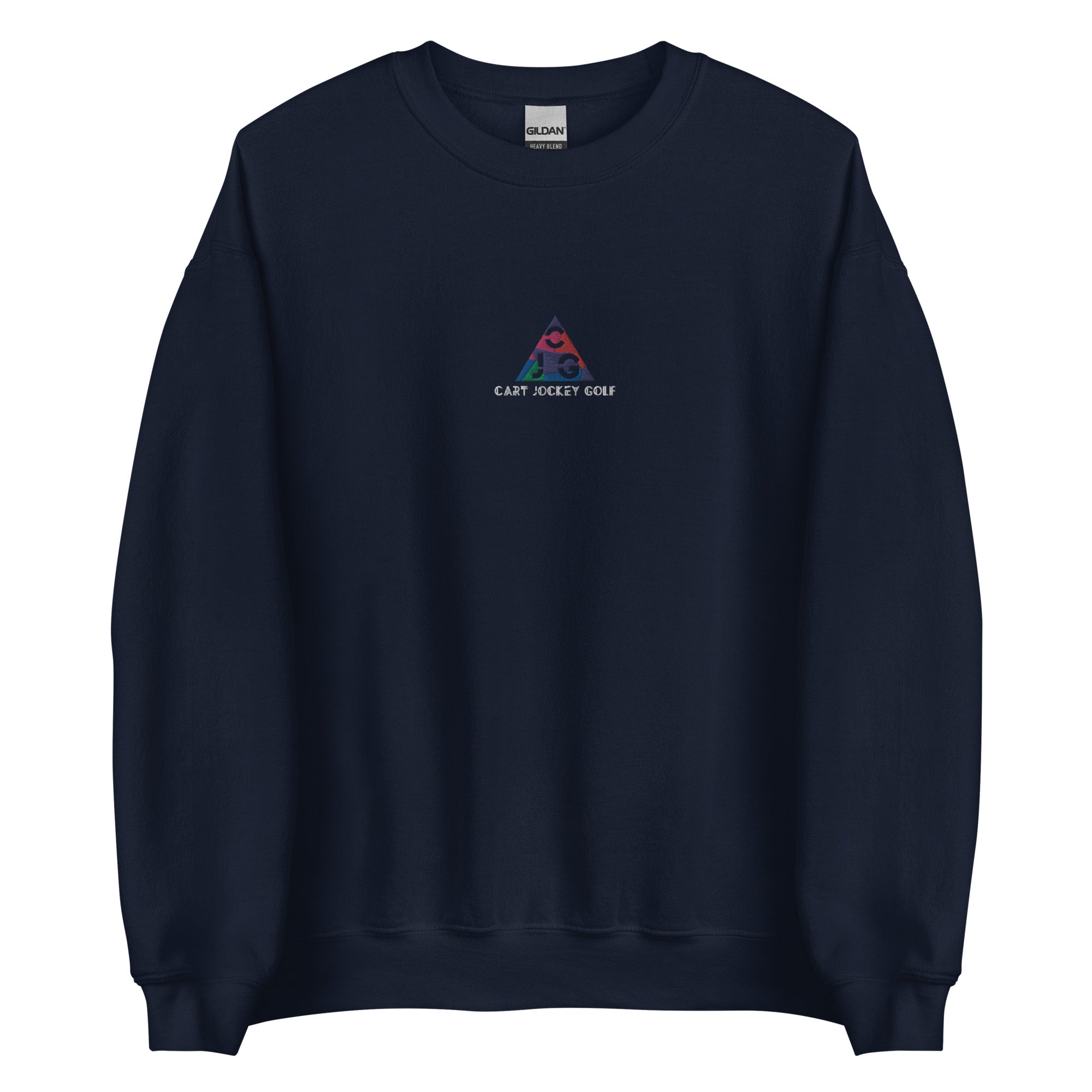 Triangle Embroidered Crewneck