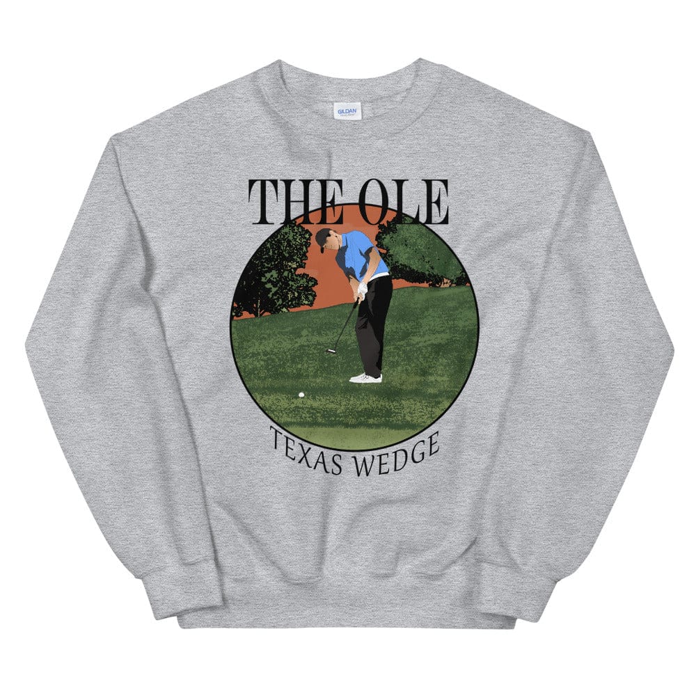Sport Grey Texas Wedge Pullover